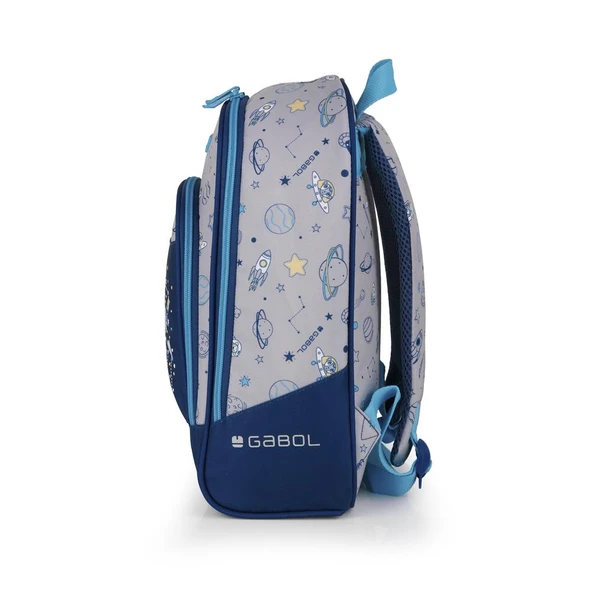 Gabol Anaokulu Sırt Çantası Space Gri 9L GB.234628 - Resim 2