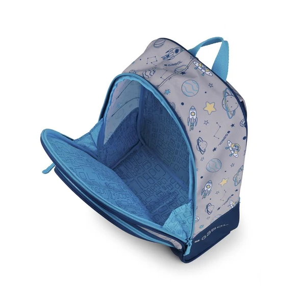 Gabol Anaokulu Sırt Çantası Space Gri 9L GB.234628 - Resim 4