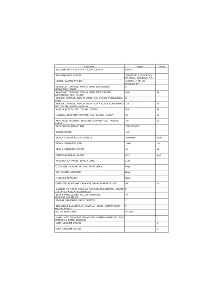 Regal 55R75UA11 55" 139 Ekran Dahili Uydu Alıcılı 4K Ultra HD Smart LED TV - 5