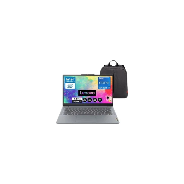 Ideapad Slim 3 Intel Core I7-13620H 16GB 1tb SSD Windows 11 Pro 14'' Taşınabilir Bilgisayar 83EL005ATR Snertech Çantalı