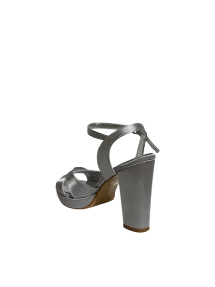 Mg Shoes 2105 Kadın Platform Topuklu Saten Ayakkabı (Yaz 25) - 4
