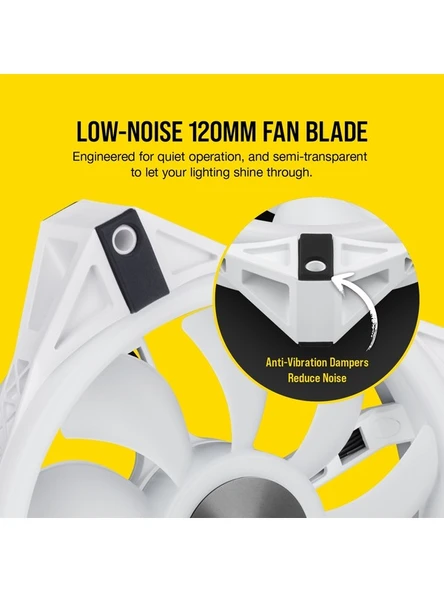 Corsair iCUE QL120 RGB S Pack Fan CO-9050103-WW 12 cm Kasa Fanı - 4