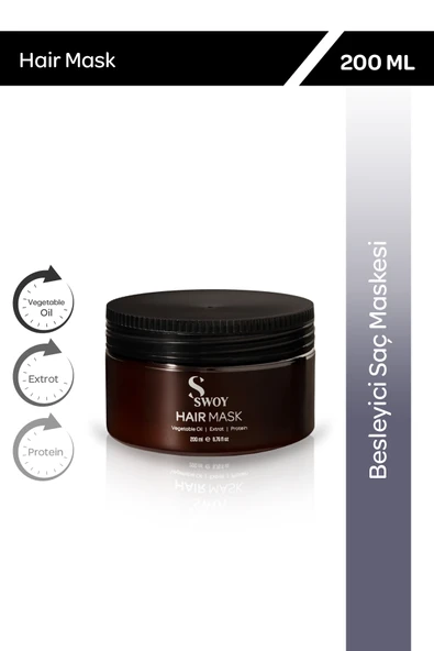 Swoy Hair Mask - Besleyici Saç Maskesi