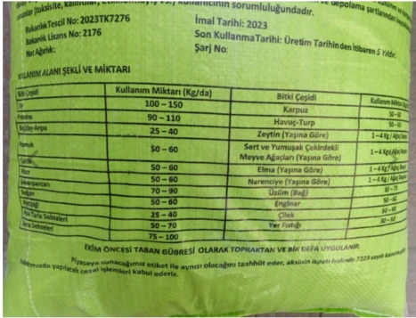 DURAMON 20-10-10 GÜBRE 40KG - 2