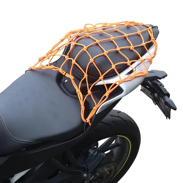 Motosiklet Bagaj/Kask Filesi Ahtapot