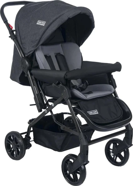 Tommybaby Elegant Yenidoğan Seti Bebek Arabası Beşik Ana Kucağı - 5