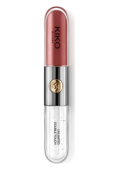 Kiko Likit Ruj Unlimited Double Touch 108 Satin Currant Red