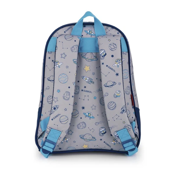 Gabol Anaokulu Sırt Çantası Space Gri 9L GB.234628 - Resim 3