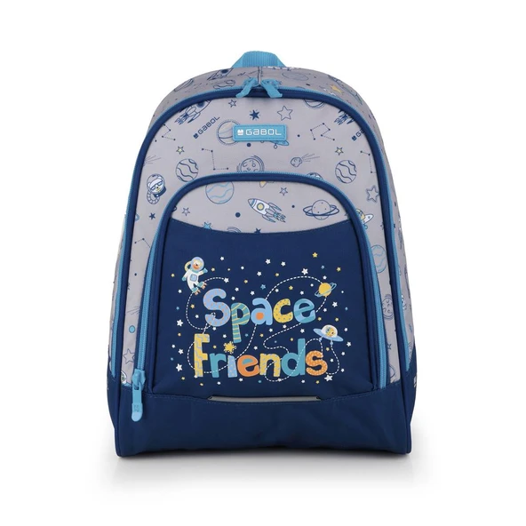 Gabol Anaokulu Sırt Çantası Space Gri 9L GB.234628 ürün görseli