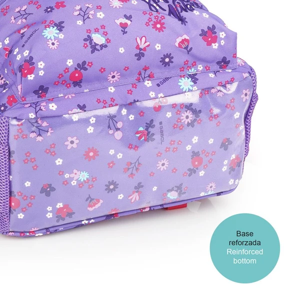 Gabol Okul Sırt Çantası Violet Mor 23,5L GB.234453 - Resim 5