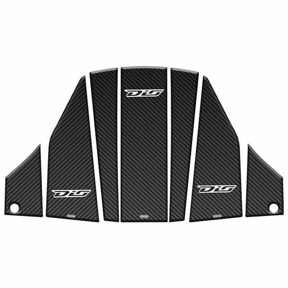 HONDA DİO 2021 - 2024 UYUMLU TANK PAD SET ürün görseli 1