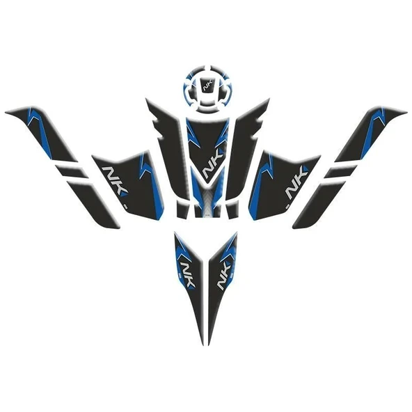 CF MOTO 250 NK 2023 - 2024 UYUMLU FULL TANK PAD SET - Resim 2