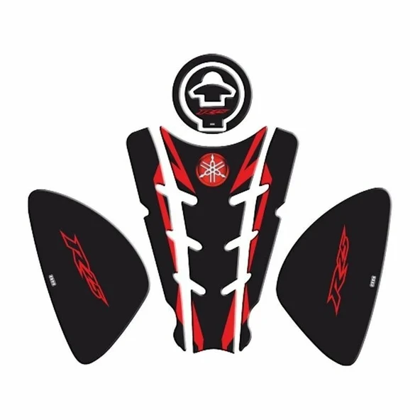 YAMAHA R25 2014 - 2018 UYUMLU TANK PAD SET
