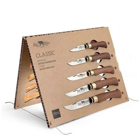 Antonini Old Bear Classical Walnut 23cm (XL) Çakı - Resim 9