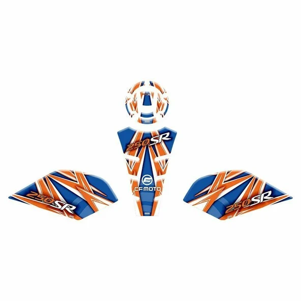 CF MOTO 250 SR 2020 - 2024 TANK PAD SET - 2