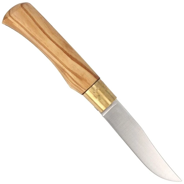 Antonini Old Bear Classical Carbon Olive 21cm (L) Çakı - 5