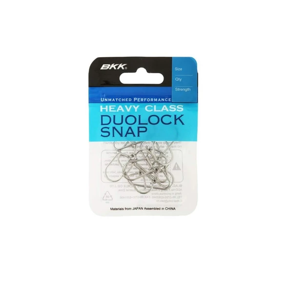 BKK Duo Lock Snap-51 Maket Balık Klipsi - 2