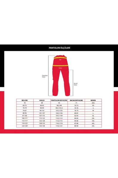 Prosev Kışlık Titanyum Korumalı Motosiklet Pantolon - 3
