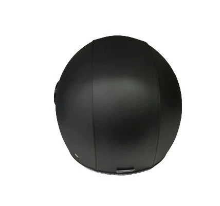 FX-101 Deri Kaplama Siyah Açık Kask - 5