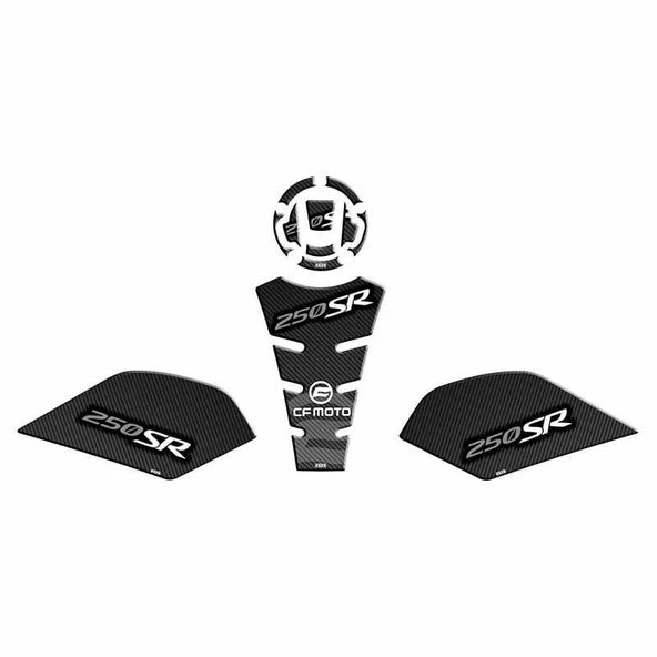 CF MOTO 250 SR 2020 - 2024 TANK PAD SET