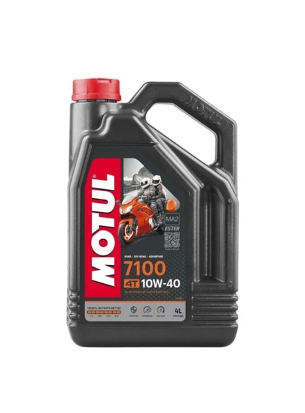 Motul 7100 10w40 4 Lt. 4 Zamanlı Motosiklet Yağı