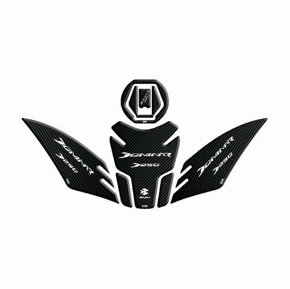 BAJAJ DOMiNAR 250 2020 - 2024 UYUMLU Tank Pad Set - Resim 2