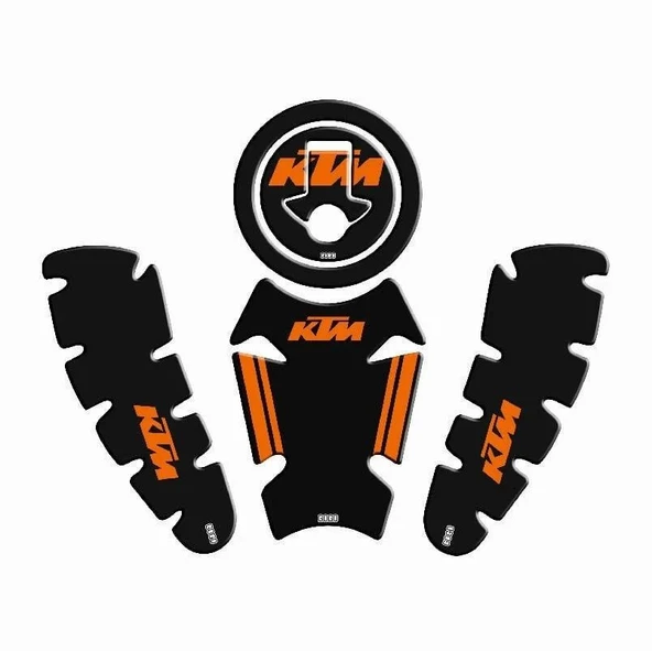 KTM UYUMLU Tank Pad Set 002 ürün görseli 1