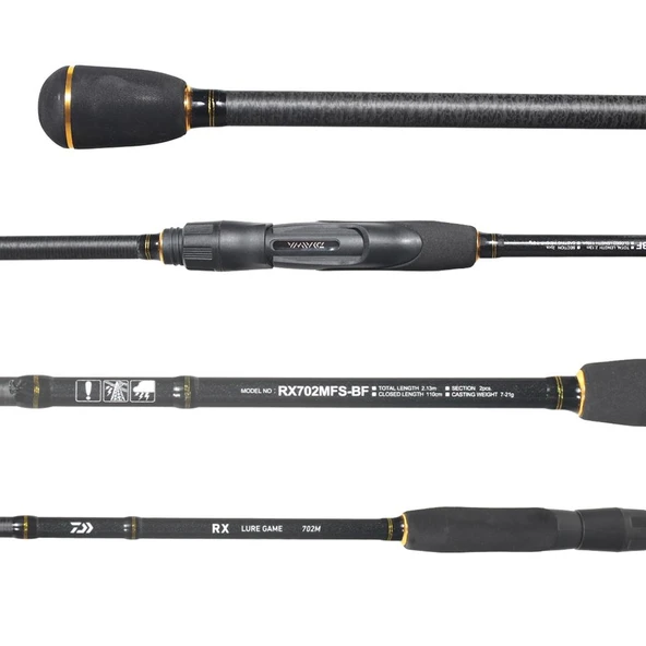 Daiwa RX Lure Game 244cm 7-28gr 2 Parça Olta Kamışı - 2