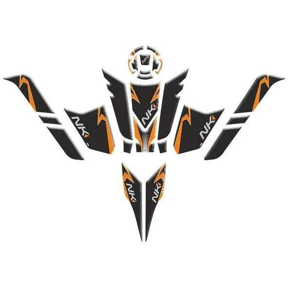 CF MOTO 250 NK 2023 - 2024 UYUMLU FULL TANK PAD SET ürün görseli 1