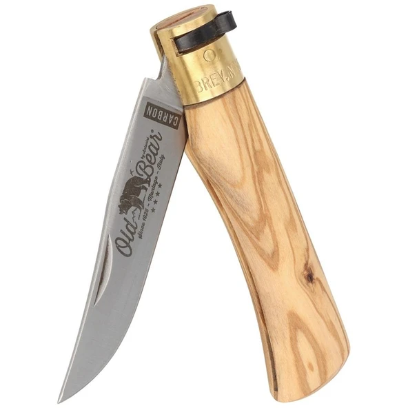 Antonini Old Bear Classical Carbon Olive 21cm (L) Çakı - 6