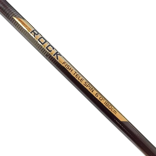 Ryuji Rock Fish Tele 210 cm 10-40 gr TeleSpin Olta Kamışı - 4