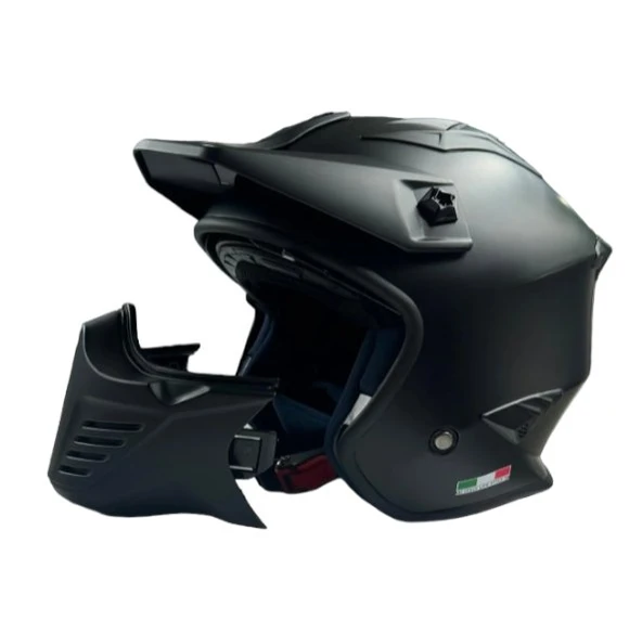 Sway Siyah Tokyo Modüler Mat Black Kask Sw-726 X
