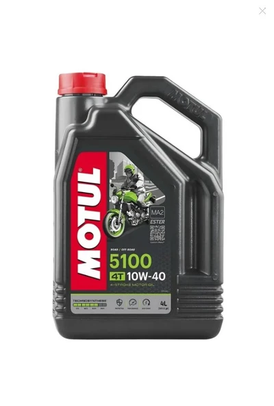 Motul 5100 10w40 4 Lt. 4 Zamanlı Motosiklet Yağı