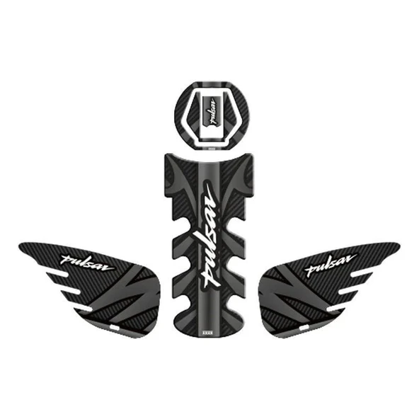 BAJAJ PULSAR 2014 - 2024 UYUMLU Tank Pad Set