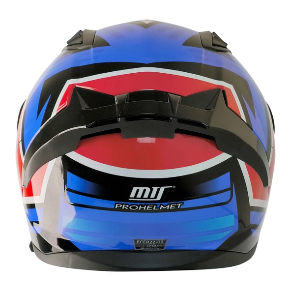 MTS M-801 SNAKE Full Face Kask THANOS - Resim 3