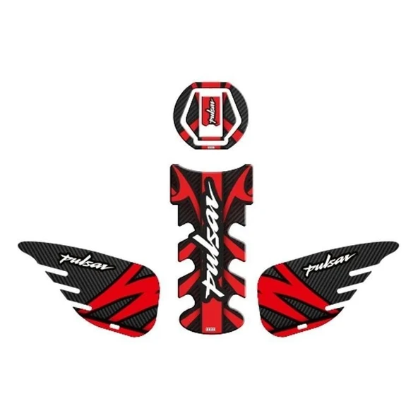 BAJAJ PULSAR 2014 - 2024 UYUMLU Tank Pad Set - 2