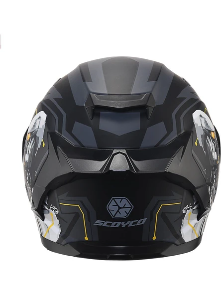Scoyco 871 Cyber Full Face Kask - 5