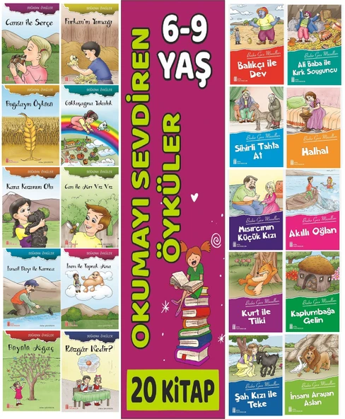 1.Sınıf Okumayı Hızlandıran Mükemmel 20 li Hikaye Seti ürün görseli 1