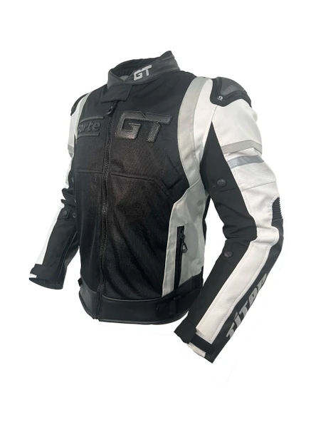 FORTE GT 2003001 Titan Beyaz-Siyah Hörgüçlü Mont - 2