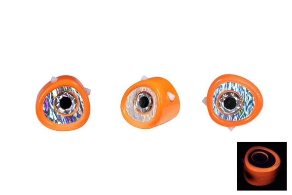 Fujin Salty Rubber Head Kafa 05 Orange 3D Eye - 9