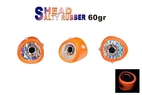 Fujin Salty Rubber Head Kafa 05 Orange 3D Eye - 2