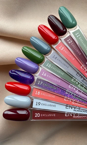 Envy Kalıcı Oje Exclusive Seri Açık Gri No:019 - Resim 3