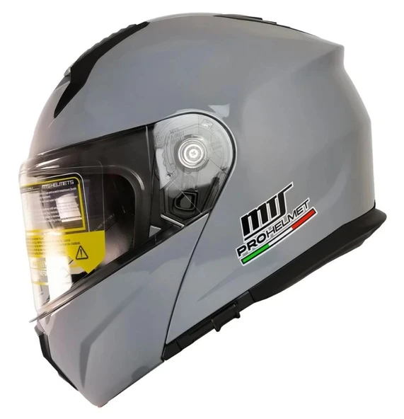 MTS 966 V2 Çene Açılır Nardo Gri Kask