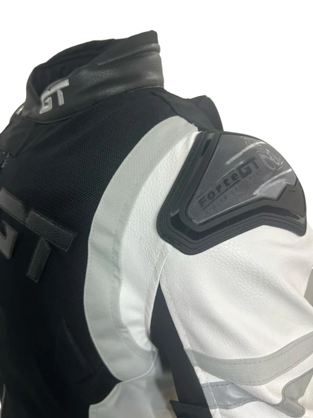 FORTE GT 2003001 Titan Beyaz-Siyah Hörgüçlü Mont - 4