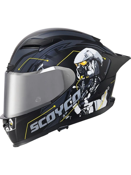 Scoyco 871 Cyber Full Face Kask