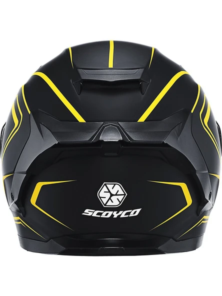 Scoyco 871 Flash Full Face Kask - 4