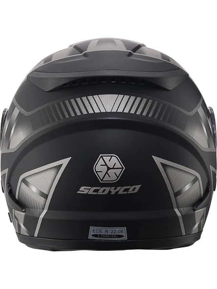 Scoyco 868 Space Çene Açılır Kask - 5