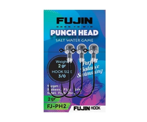 Fujin Punch Head FJ-PH Jig Head no.3/0 - 12