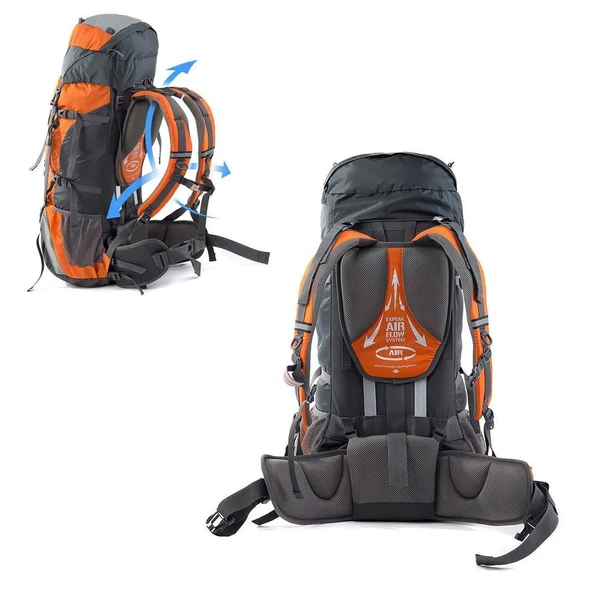 Naturehike Discovery 70+5 Lt Trekking Sırt Çantası - 6