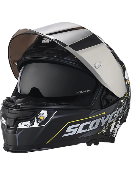 Scoyco 871 Cyber Full Face Kask - 3